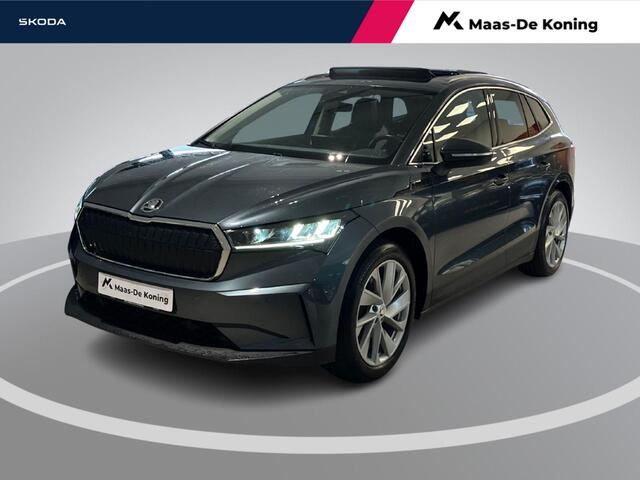 Skoda Enyaq iV 80 150kW/204PK · Panoramadak · Trekhaak · Camera + Parkeersensoren