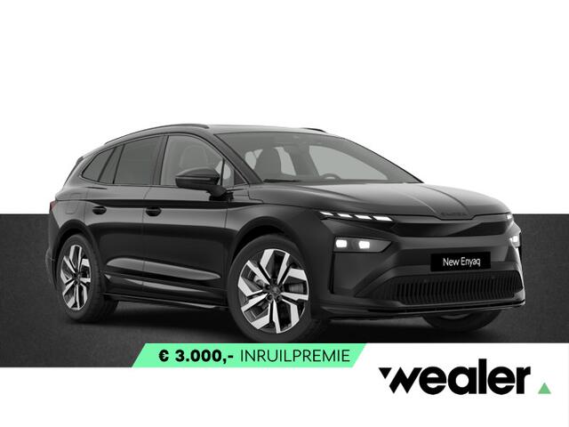 Skoda Enyaq iV Sportline Elektromotor 286 PK | trekhaak | Head-up display | 360 graden camera |