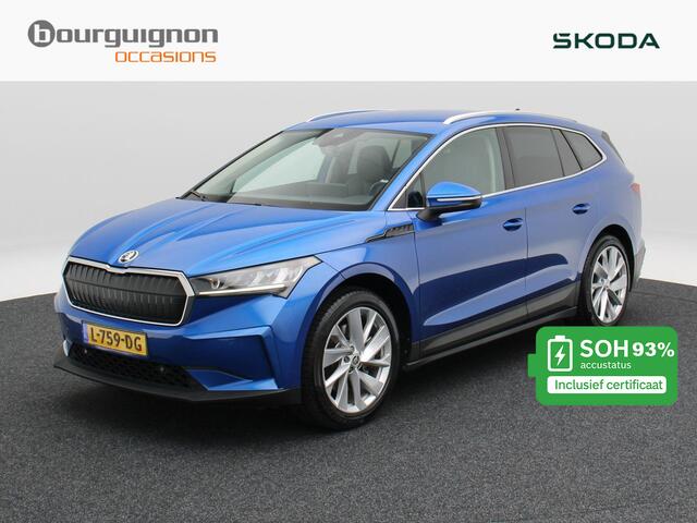 Skoda Enyaq iV 80 245 Pk | Stoel/Stuurverwarming | Trekhaak | Camera | Cruise Control | Half Leer | Warmtepomp | 20 Inch
