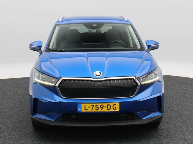 Skoda Enyaq iV 80 245 Pk | Stoel/Stuurverwarming | Trekhaak | Camera | Cruise Control | Half Leer | Warmtepomp | 20 Inch