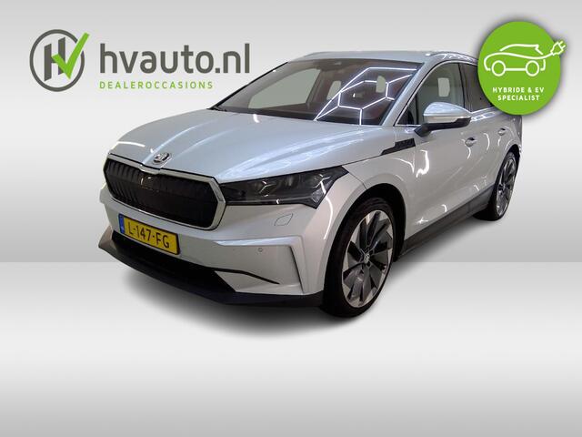 Skoda Enyaq iV 80 FIRST EDITION 204PK FULL OPTIONS SOH 92,34% | Trekhaak | Warmtepomp | Leer | Memory