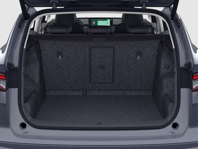 Skoda Enyaq iV Business Edition 85 | Achterbumper en dorpels in carosseriekleur | Elektrisch wegklapbare trekhaak | 19" inch velgen Regulus | ¤3000,- inruilpremie |