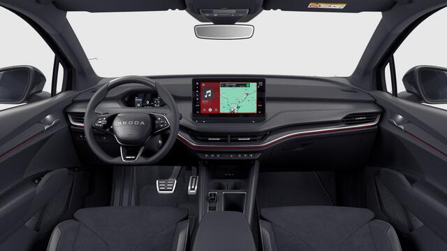 Skoda Enyaq iV Sportline Tour Edition 85 | 21" inch velgen Supernova | Elektrisch wegklapbare trekhaak | panoramisch schuif/kanteldak | ¤3000,- inruilpremie |