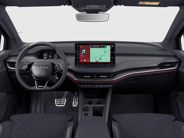 Skoda Enyaq iV Sportline Tour Edition 85 | Panoramisch schuif/kanteldak | Elektrisch wegklapbare trekhaak | 21" inch velgen Supernova | ¤3000,- inruilpremie |