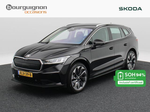 Skoda Enyaq iV 80 204 Pk | Stoel/Stuurverwarming | Adaptive Cruise | Camera | Warmtepomp | Half Leer | CarPlay | 21 Inch | 81.159 Km !!