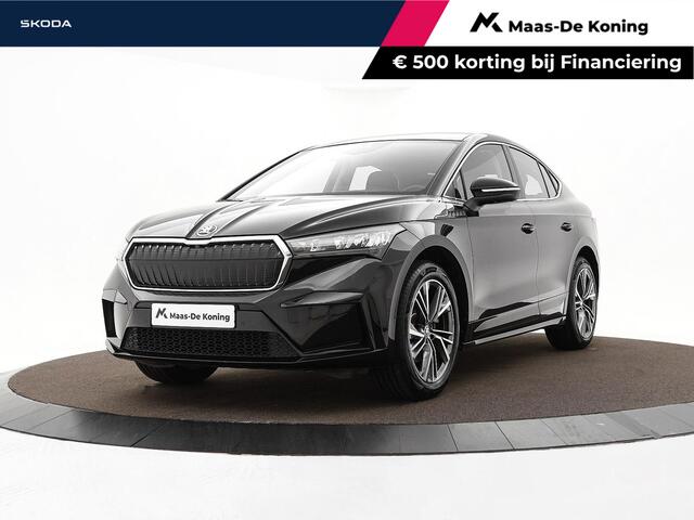 Skoda Enyaq iV Coupé 80 204pk · SOH 96,5% · Panoramadak · Camera · Apple/Android Car Play · Cruise Control · 20"Velgen · Sfeerverlichting ·