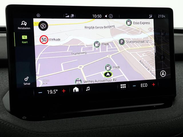 Skoda Enyaq iV Coupé 80 204pk · SOH 96,5% · Panoramadak · Camera · Apple/Android Car Play · Cruise Control · 20"Velgen · Sfeerverlichting ·