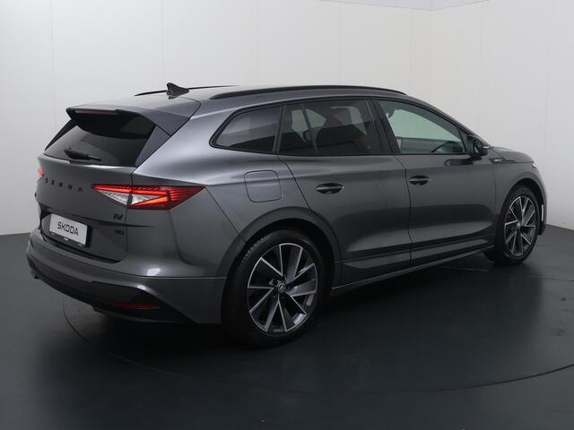 Skoda Enyaq iV 80 Sportline Business | 204 PK | SoH 96% | Achteruitrijcamera | Stuur- & Stoelverwarming | Matrix LED | Keyless Entry | Navigatiesysteem |