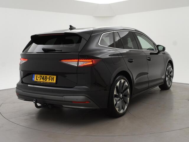Skoda Enyaq iV 80 + LEDER | PANORAMA | TREKHAAK | 21 INCH | ADAPTIVE CRUISE | CAMERA | STOELVERW. | MATRIX LED