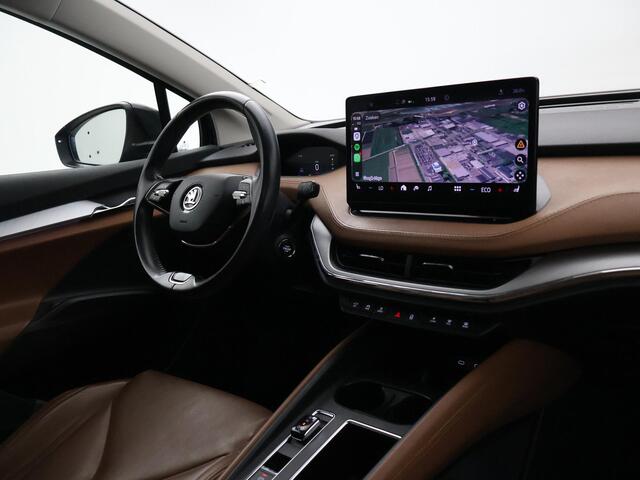 Skoda Enyaq iV 80 + LEDER | PANORAMA | TREKHAAK | 21 INCH | ADAPTIVE CRUISE | CAMERA | STOELVERW. | MATRIX LED