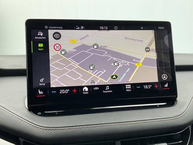 Skoda Enyaq iV 80 SOH 92.5% First Edition Leer Stoel/StuurVerw+Elektr Carplay Adapt.Cruise Sportline