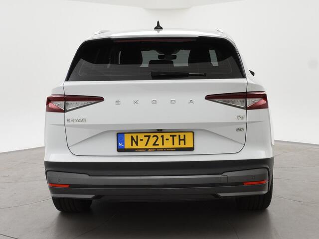 Skoda Enyaq iV 80 204 PK SOH 89,42% + WEGKL. TREKHAAK | SFEERVERL | STANDKACHEL | CAMERA | STUURWIELVER. | CARPLAY
