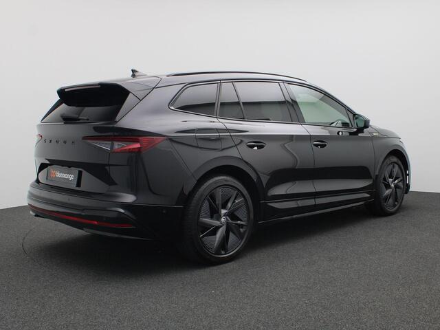 Skoda Enyaq iV RS Edition 82 kWh 299PK Aut. SOH 90%, 360gr. Camera, Matrix LED-Verlichting, 20" LM Velgen, Head-Up Display, Canton Audio, Virtual Pedal, Keyless, Stoel-stuurverwarming
