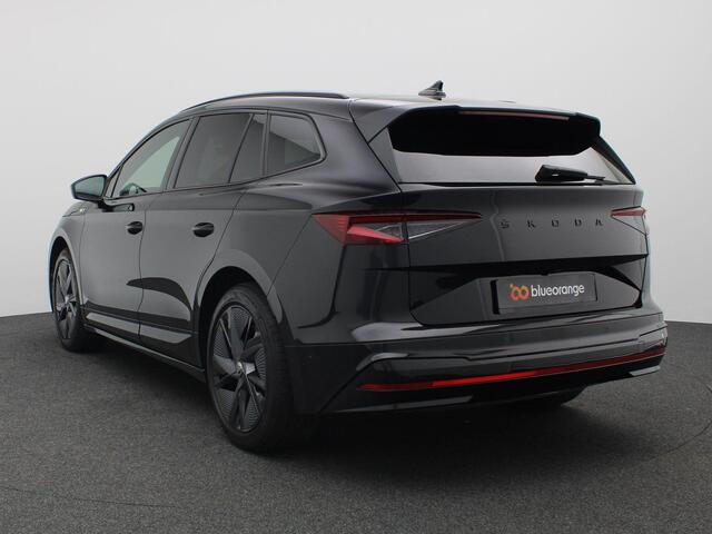 Skoda Enyaq iV RS Edition 82 kWh 299PK Aut. SOH 90%, 360gr. Camera, Matrix LED-Verlichting, 20" LM Velgen, Head-Up Display, Canton Audio, Virtual Pedal, Keyless, Stoel-stuurverwarming