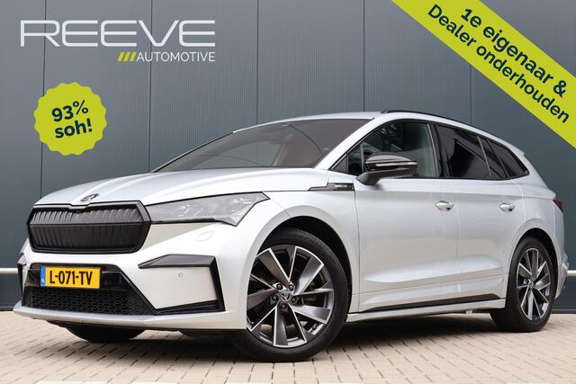 Skoda Enyaq iV 60 Sportline 93% SOH | Trekhaak | Camera | Matrix Led | Sfeerverlichting