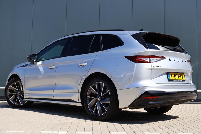 Skoda Enyaq iV 60 Sportline 93% SOH | Trekhaak | Camera | Matrix Led | Sfeerverlichting