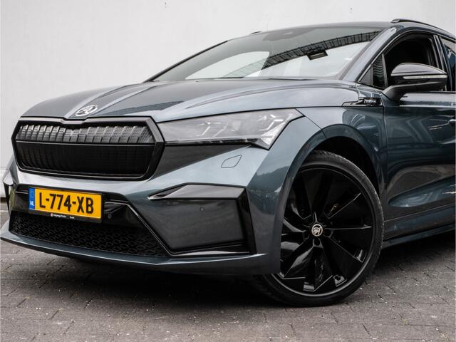 Skoda Enyaq iV 60 Sportline SOH 89% Camera/ 21" Lmv/ Adapt. cruise/ Stuurverwarming/ Carplay/ Navigatie/ Sfeerverlichting