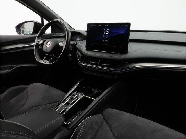 Skoda Enyaq iV 60 Sportline SOH 89% Camera/ 21" Lmv/ Adapt. cruise/ Stuurverwarming/ Carplay/ Navigatie/ Sfeerverlichting