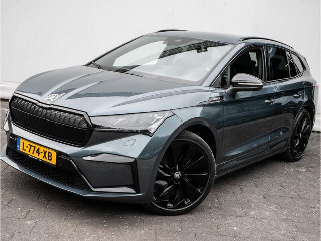 Skoda Enyaq iV 60 Sportline SOH 89% Camera/ 21" Lmv/ Adapt. cruise/ Stuurverwarming/ Carplay/ Navigatie/ Sfeerverlichting