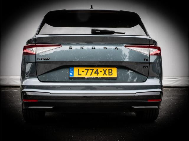 Skoda Enyaq iV 60 Sportline SOH 89% Camera/ 21" Lmv/ Adapt. cruise/ Stuurverwarming/ Carplay/ Navigatie/ Sfeerverlichting