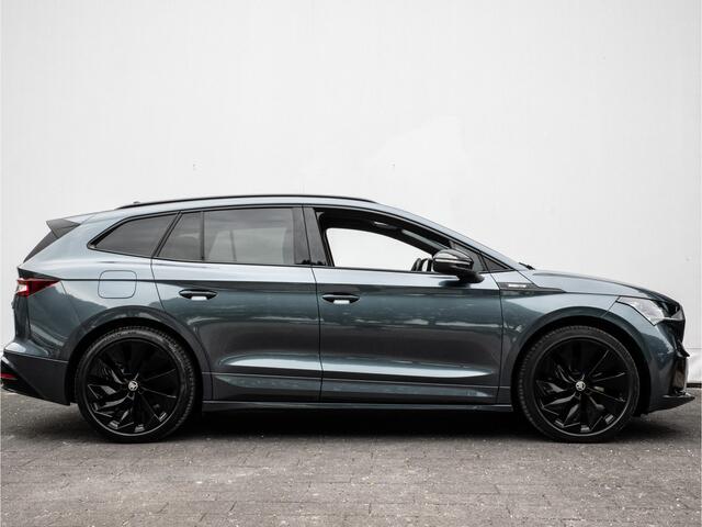Skoda Enyaq iV 60 Sportline SOH 89% Camera/ 21" Lmv/ Adapt. cruise/ Stuurverwarming/ Carplay/ Navigatie/ Sfeerverlichting