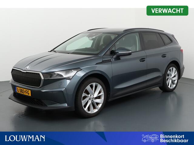 Skoda Enyaq iV 60 First Edition | SOH 92% | Stoelgeheugen | Matrix LED | Stoelverwarming | Parkeersensoren | Onderweg-naar-dealer