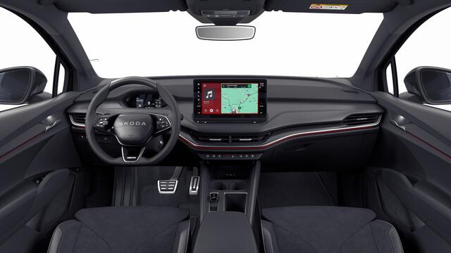 Skoda Enyaq iV 85 Elektromotor 286 1AT Sportline Tour Edition | Chrome interieur accenten | Driving mode select | Parkeersensoren voor en achter