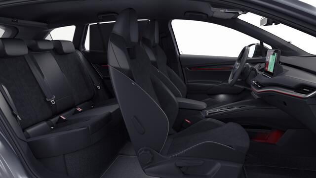Skoda Enyaq iV 85 Elektromotor 286 1AT Sportline Tour Edition | Chrome interieur accenten | Driving mode select | Parkeersensoren voor en achter