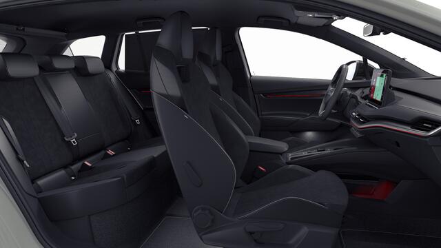 Skoda Enyaq iV 85 Elektromotor 286 1AT Sportline Tour Edition | Chrome interieur accenten | Driving mode select | Parkeersensoren voor en achter