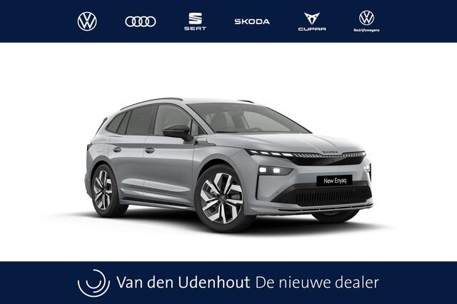 Skoda Enyaq iV 85 Elektromotor 286 1AT Sportline Tour Edition | Chrome interieur accenten | Driving mode select | Parkeersensoren voor en achter