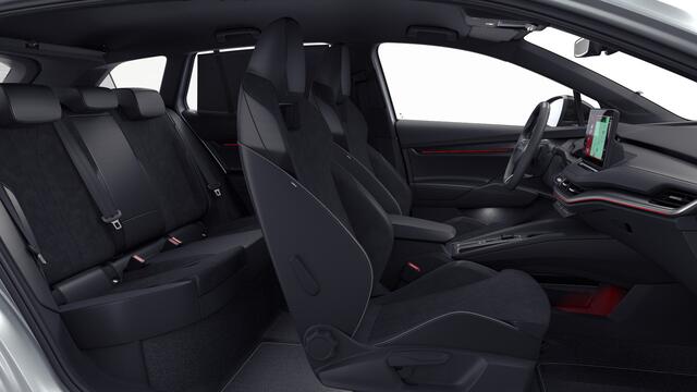 Skoda Enyaq iV 85 Elektromotor 286 1AT Sportline Tour Edition | Chrome interieur accenten | Driving mode select | Parkeersensoren voor en achter