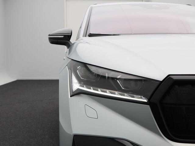 Skoda Enyaq iV 80 Sportline 204 Pk | Stoel/Stuur Verwarming | Achterbank Verwarmd | Cruise Control | Camera | Alacantara | CarPlay | 21 Inch