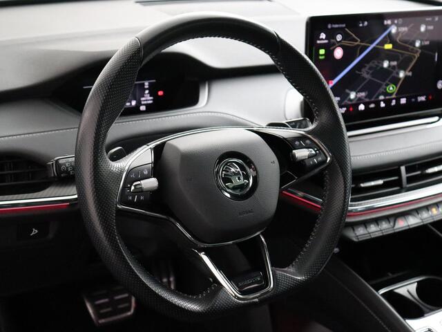 Skoda Enyaq iV 80 Sportline SOH 93.3% Panoramadak, Trekhaak, Christal Light