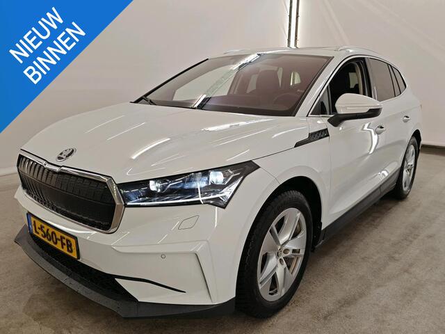 Skoda Enyaq iV 80 (90% SOH) I SCHUIF/KANTELDAK I STOELVERWARMING I LEDEREN SPORTSTOELEN I P-CAMERA