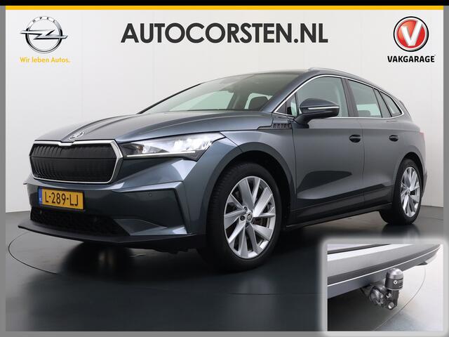 Skoda Enyaq iV 80 204PK SOH 93% Trekhaak Camera Stuurverwarming Navi Apple Carplay Android Auto Pdc P-Assist Lmv Led Isofix DAB Keyless-go Bluetooth Rijstrooksensor 1.000KG Trekgewicht 1e Eigenaar Dealeronderhouden