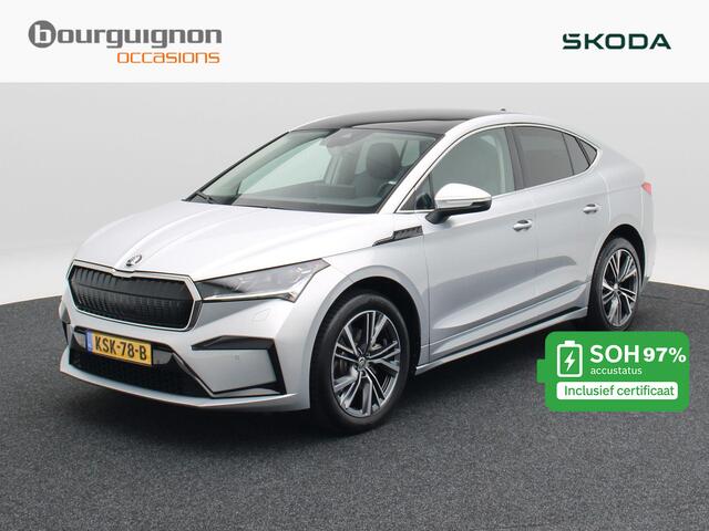 Skoda Enyaq iV Coupé 80 | Panoramadak | Camera | Adaptive Cruise | Stoel- & Stuurverwarming | Full LED | 20 Inch | 28.579 Km!!