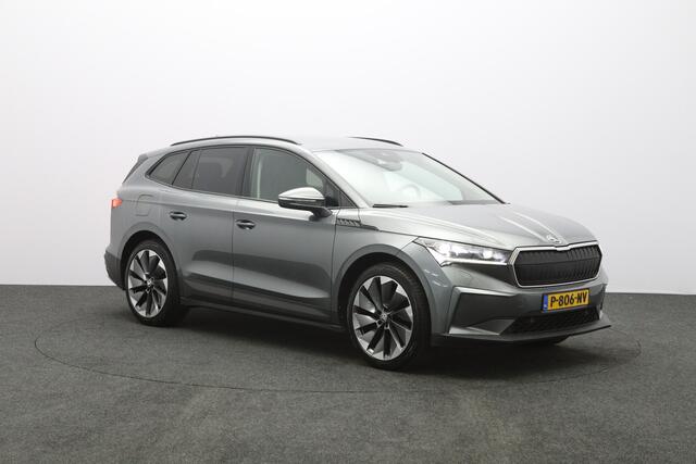 Skoda Enyaq iV 60 180 PK, Leder, 91 % SOH, Adap. Cruise Control, Stoelverwarming, Stuurverwarming