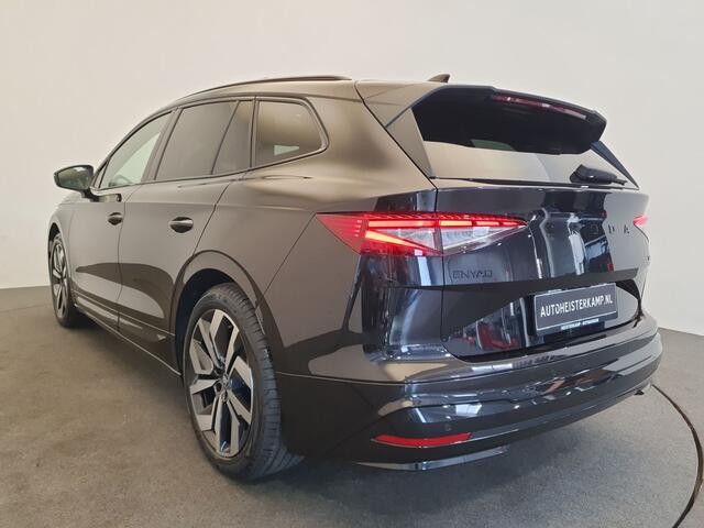 Skoda Enyaq iV 85 Sportline 82 kWh 286pk 2.000kg trekgewicht, Panoramadak, Wegklapbare trekhaak