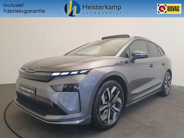 Skoda Enyaq iV 85 Sportline 82 kWh 286pk 2.000kg trekgewicht, Panoramadak, Wegklapbare trekhaak
