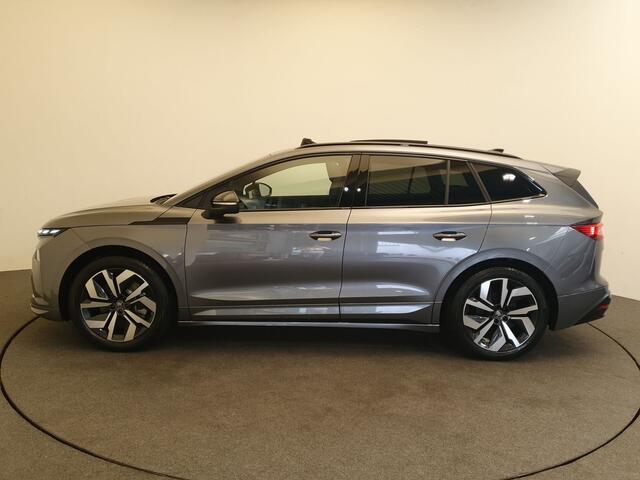 Skoda Enyaq iV 85 Sportline 82 kWh 286pk 2.000kg trekgewicht, Panoramadak, Wegklapbare trekhaak