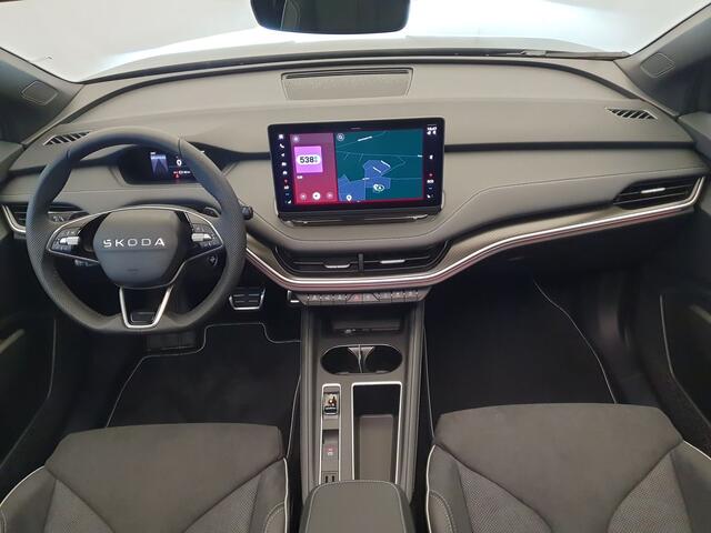 Skoda Enyaq iV 85 Sportline 82 kWh 286pk 2.000kg trekgewicht, Panoramadak, Wegklapbare trekhaak