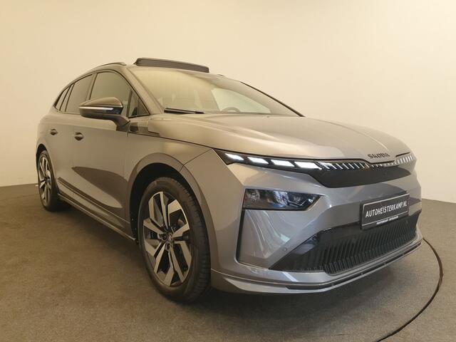 Skoda Enyaq iV 85 Sportline 82 kWh 286pk 2.000kg trekgewicht, Panoramadak, Wegklapbare trekhaak
