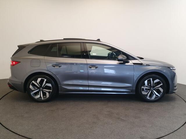 Skoda Enyaq iV 85 Sportline 82 kWh 286pk 2.000kg trekgewicht, Panoramadak, Wegklapbare trekhaak