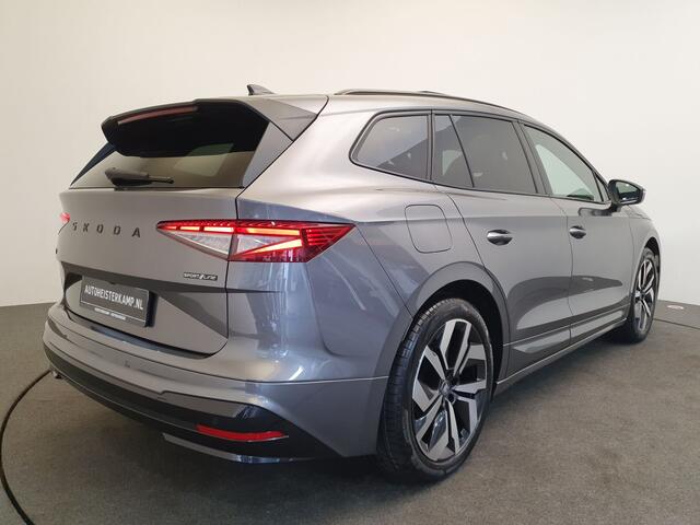 Skoda Enyaq iV 85 Sportline 82 kWh 286pk 2.000kg trekgewicht, Panoramadak, Wegklapbare trekhaak