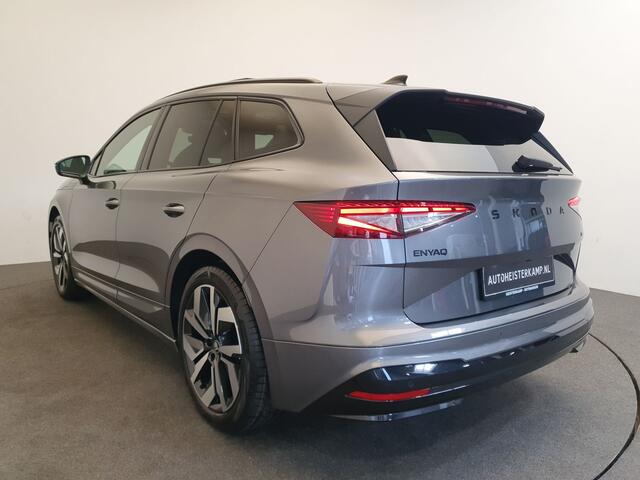 Skoda Enyaq iV 85 Sportline 82 kWh 286pk 2.000kg trekgewicht, Panoramadak, Wegklapbare trekhaak