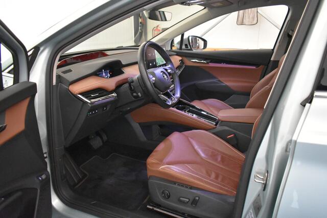 Skoda Enyaq iV 80 Sport Comfort Plus 360 Cam Vol Leder El aKlep+Trekh+Stoel+Memseats Dhoek