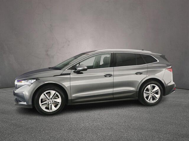 Skoda Enyaq iV 85 Selection 286pk Automaat, Adaptive cruise control, Stoelverwarming, Stuurverwarming, Achteruitrijcamera, Dodehoeksensoren, Keyless entry, Parkeersensoren, LED koplampen, Navigatie, App-connect