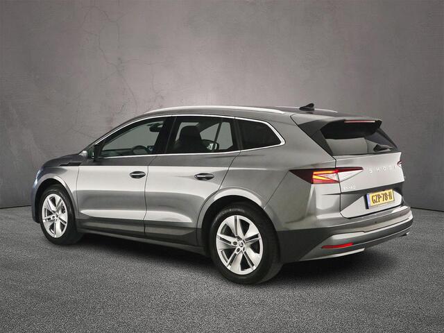 Skoda Enyaq iV 85 Selection 286pk Automaat, Adaptive cruise control, Stoelverwarming, Stuurverwarming, Achteruitrijcamera, Dodehoeksensoren, Keyless entry, Parkeersensoren, LED koplampen, Navigatie, App-connect