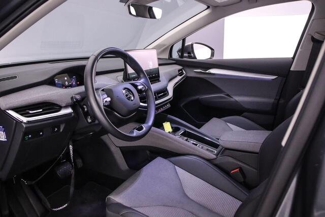 Skoda Enyaq iV 85 Selection 286pk Automaat, Adaptive cruise control, Stoelverwarming, Stuurverwarming, Achteruitrijcamera, Dodehoeksensoren, Keyless entry, Parkeersensoren, LED koplampen, Navigatie, App-connect