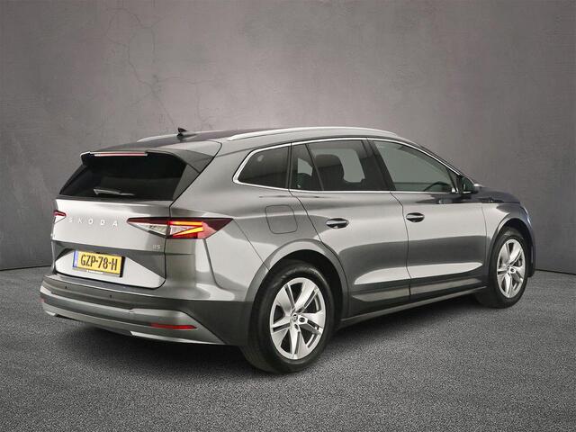 Skoda Enyaq iV 85 Selection 286pk Automaat, Adaptive cruise control, Stoelverwarming, Stuurverwarming, Achteruitrijcamera, Dodehoeksensoren, Keyless entry, Parkeersensoren, LED koplampen, Navigatie, App-connect